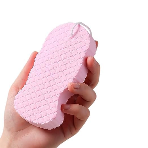 Shulabh creative 1PCS Exfoliating Bath Sponge, 3D Bath Sponge Shower Brush,Soft Bath Sponges for Shower, Dead Skin Remover for Body,Shower Sponge for Adult Baby(Multicolor)-image-31