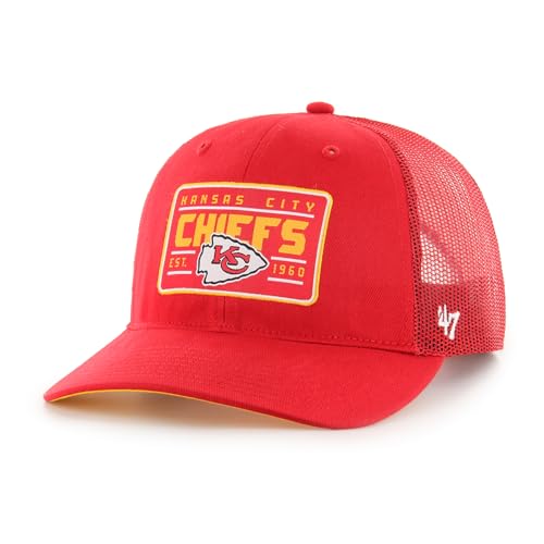 Casquette '47 Brand Trucker Kansas City Chiefs collection Hardline pour vibrer au rythme NFL
