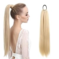 1 Stück Zopf Extensions Ponytail Extensions Zopf 60 Cm Lang, Glatter Pferdeschwanz Haarverlängerung Zopf Für Damen Mädchen Täglicher Gebrauch Und Spezielle Anlässe
