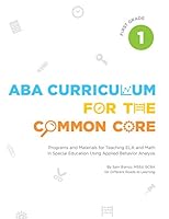 ABA Curriculum for the Common Core: First Grade 0990708349 Book Cover