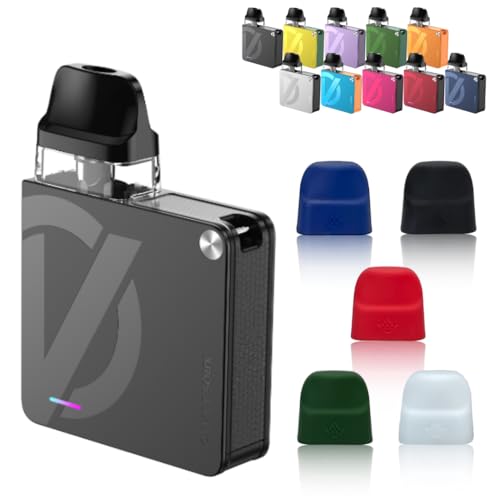 【クロス3ナノ セット】Vaporesso XROS 3 Nano Pod Kit + シリコンキャップ5色セット (Black)