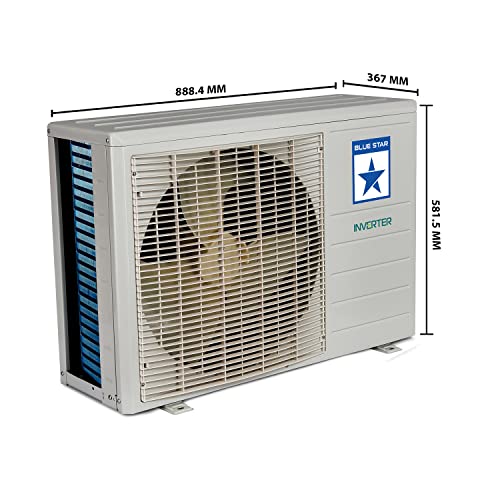 Image of Blue Star 2.0 Ton 3 Star Inverter Split AC (Copper, IA324DNU, 2022, White)