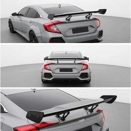 カーボン GTウィング 汎用 リアスポイラー1750mm Amazon | セダン改造用ユニバーサルリアウイング gtウイング 汎用 大型