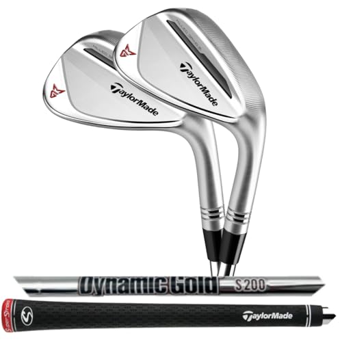 TaylorMade Milled Grind 2 RAW 54* Low Bounce Wedge, Dynamic Gold S200