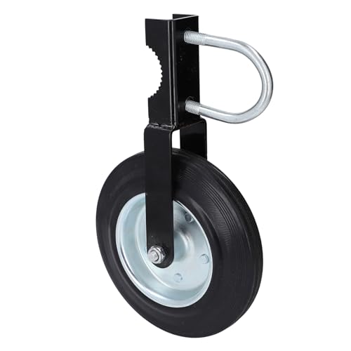 6�C���`�̃t�F���X�Q�[�g�z�C�[���A�ω׏d500�|���h�̊��ȃQ�[�g�L���X�^�[�z�C�[���A�X�C���O�Q�[�g�p�̃��j�o�[�T�������\��U�{���g�f�U�C���A�ϋv���̂���S���^�C���ƃX�`�[���\���A�I�[���e���[�p (Black)