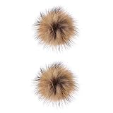 Verwendungsmethode: Es gibt ein Paar Druckknopf, eines näht auf dem Ball, Sie können das andere auf Ihre Hüte, Schuhe, Stiefel oder Handtasche nähen.