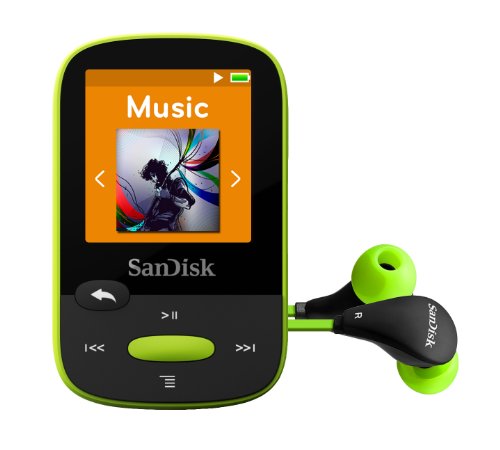 SanDisk Sansa Clip Sport Lettore MP3 8 GB, Verde
