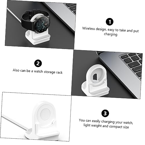 Cargador inalámbrico para reloj con protección contra sobrecarga y diseño portátil estable 2