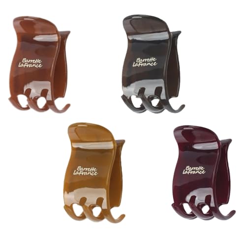 Set de 4 pinzas pequeñas para cabello miniatura 1