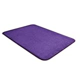 【Calidad confiable】 El material de alfombra antifatiga duradero de alta calidad no se agrieta ni se comprime con el tiempo. Es muy adecuado para cocina, pasillo, entrada, lavadero, baño, entrada, exterior, dormitorio, balcón, porche, comedor, y hace que su piso se vea más simple y limpio.