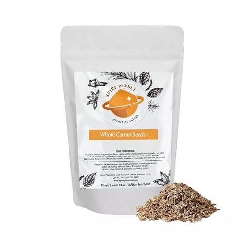 Cumin Seeds | Jeera Seeds | Whole Premium Quality by Spice Planet 25g-1.9kg (50g)