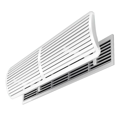 Déflecteurs d'aération réglables 84x20cm pour climatiseur de plafond domestique