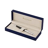 Waterman Hemisphere Deluxe Silky Black, Ballpoint Pen with Medium Blue refill (S0921230)