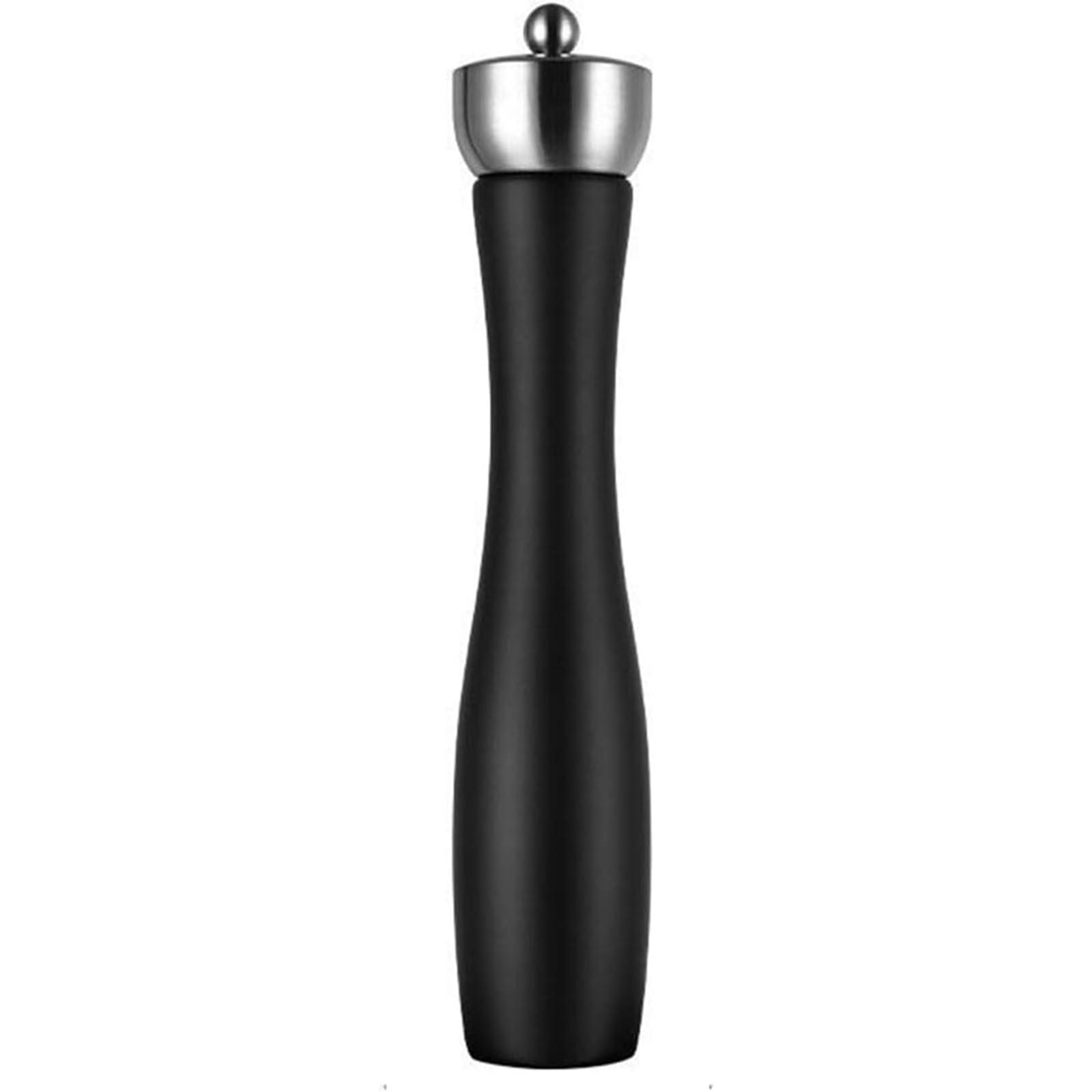 Utensili da Cucina Macinapepe Manuale Macinasale Marino in Acciaio Inossidabile Ruvidità Regolabile Macinapepe da Cucina Macinapepe Nero Migliorato
