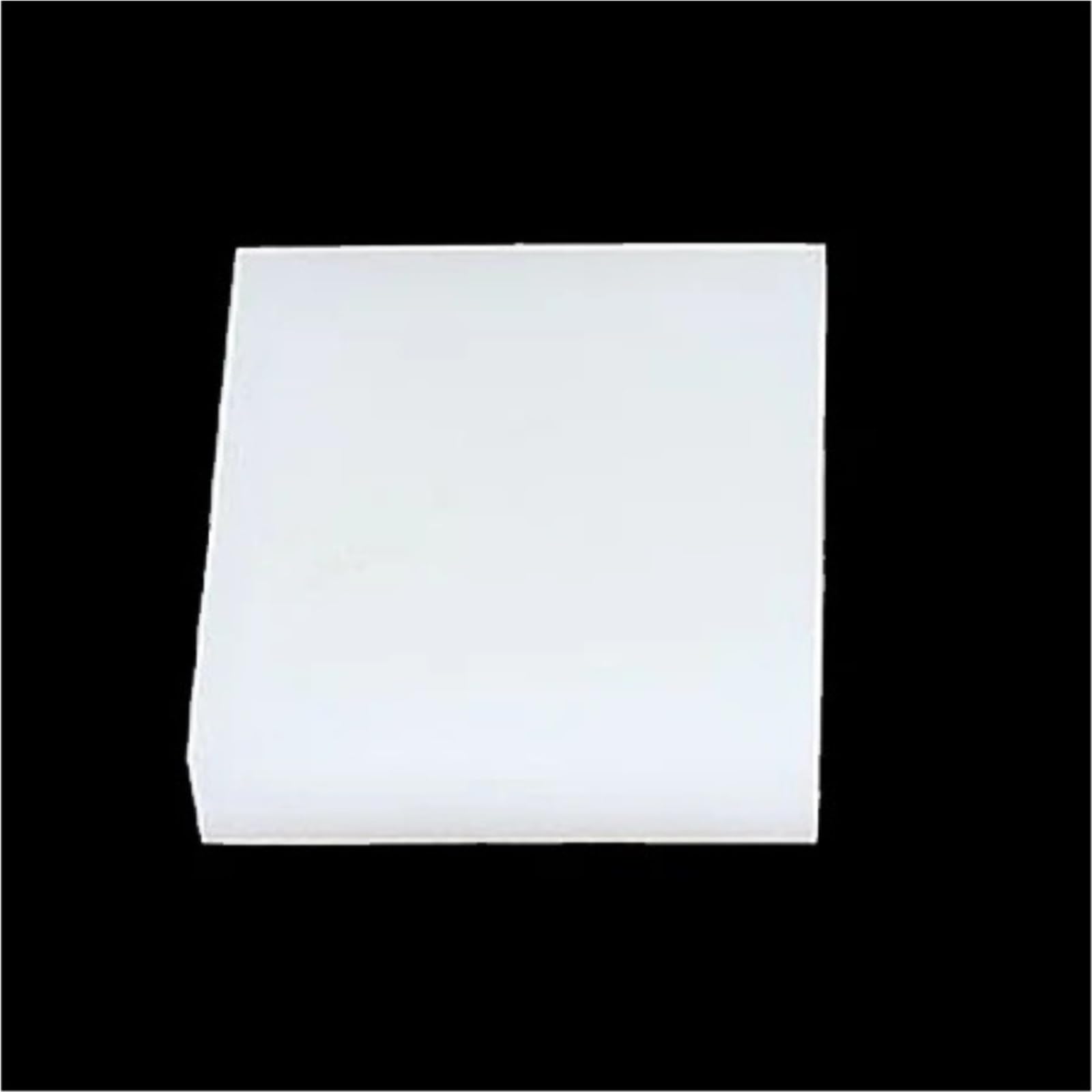 Blocco in gomma siliconica for assorbimento degli urti - Blocco in silicone quadrato bianco for guarnizioni automobilistiche - 1 pezzo(200x200x10mm)