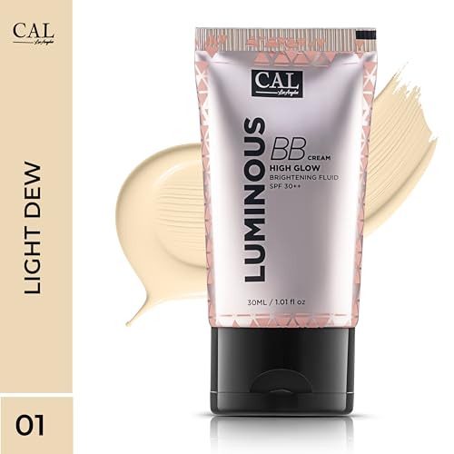 Image of CAL Losangeles Luminous BB Cream High Glow Long Lasting Natural Coverage Color Correction for All Skin Types (30 ml) (Light Ivory)