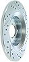 StopTech 227.40050R Select Sport Rear Right Drilled/Slotted Disc Brake Rotor - Fits 2000-2009 Honda S2000 Vehicles