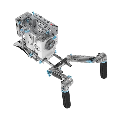 Image of KONDOR BLUE | Ultimate Rig MKII with Pro Gold Mount for Sony FX6 | Designed for Professional workflows and Adaptability to Expand Your Setup | Space Gray