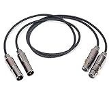 Pangea Audio True Balanced Interconnect XLR to XLR Cable - 0.6 Meter Pair