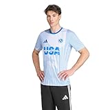 Adidas Men's USA Jersey, White/Glory Blue, Large