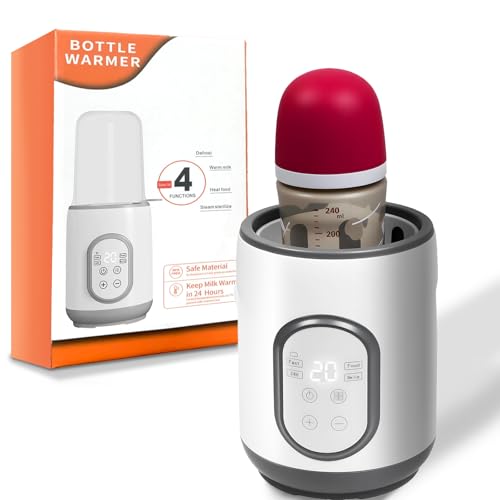 Flaschenwärmer Baby,8-in-1 Sterilisator für Babyflaschen,Babykostwärmer,Schnell Erhitzen &Warmhalten,Abtauung,Fläschchenwärmer mit Timer und Automatischer Abschaltung,Weiß Flaschenwärmer Baby,8-in-1 Sterilisator für Babyflaschen,Babykostwärmer,Schnell Erhitzen &Warmhalten,Abtauung,Fläschchenwärmer mit Timer und Automatischer Abschaltung,Weiß