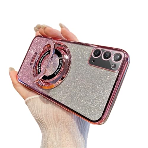 Coque Samsung Note 20 rose gold pour femmes pour selfies stables