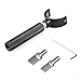 OWDEN Professional Leather Tool, Leather Swivel Knife with 2 Sizes Blade, This Size "S" (Handle Diameter : 10 mm),Adjustable Handle Height. (S)