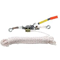 Maasdam Pow’R Pull A-100 Seilabzieher, 3/4 Tonnen, Durchmesser 1,27 cm, Seil