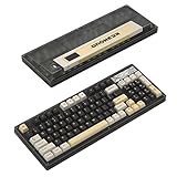 Cherry Profile PBT Double Shot Tastenkappen-Set: Das IF98 nimmt PBT Double Shot Tastenkappen auf, die aus zwei Schichten Kunststoff gefertigt sind, die ineinander geformt sind, wodurch die Notwendigkeit für Druck entfällt. Die Schlüssellegende wird nie verblassen oder abfärben. Die Cherry-Profil-Tastenkappen haben zylindrische Spitzen, die sich Ihren Fingerspitzen anpassen, um den Komfort beim Tippen oder Spielen zu erhöhen.