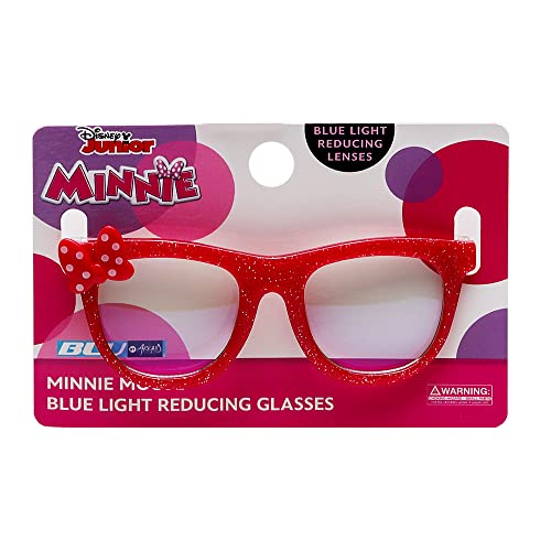 Image of Sun-Staches Disney Blue Light Blocking Glasses | Boys and Girls | Mickey or Minnie Style Protection | One Size Fits Most Kids