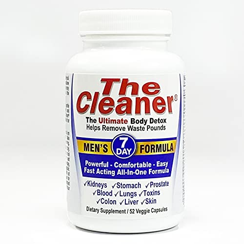 The Cleaner 7Day Men s Formula Ultimate Body Detox (52 Capsules)