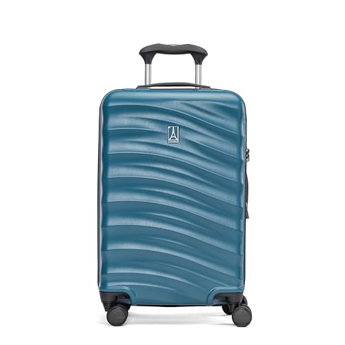Travelpro Maxlite Air V2 Hardside Expandable Carry on Luggage, 8 Spinner Wheels, Lightweight Hard Shell Suitcase, TSA lock, Teal, Carry On 20-Inch