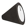 Yibuy 1.38x1.46 Piezo Trigger Foam Cone for Electronic Drum Instrument Black Pack of 2