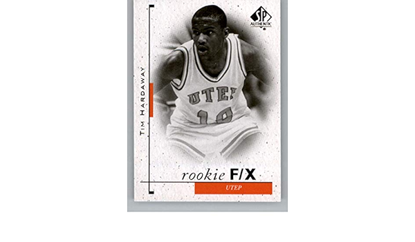 Amazon.com: 2011-12 SP Authentic Basketball #82 Tim Hardaway UTEP