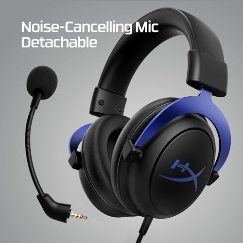 Image of HyperX Cloud - Gaming Headset, Memory Foam Comfort, Noise-Cancelling mic, Durable Aluminum Frame.
