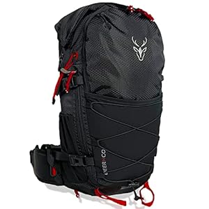 DEERNCO Swift Wanderrucksack 26L | Rolltop Rucksack, Tagesrucksack zum Wandern für Damen/Herren – Slim Trekkingrucksack…