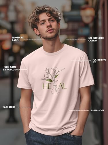 Image of Nobero 100% Cotton T Shirts for Men Stylish | Regular Fit | Graphic Printed T Shirts for Men 180 GSM Combed Cotton | Round Neck Half Sleeve | Pack of 3
