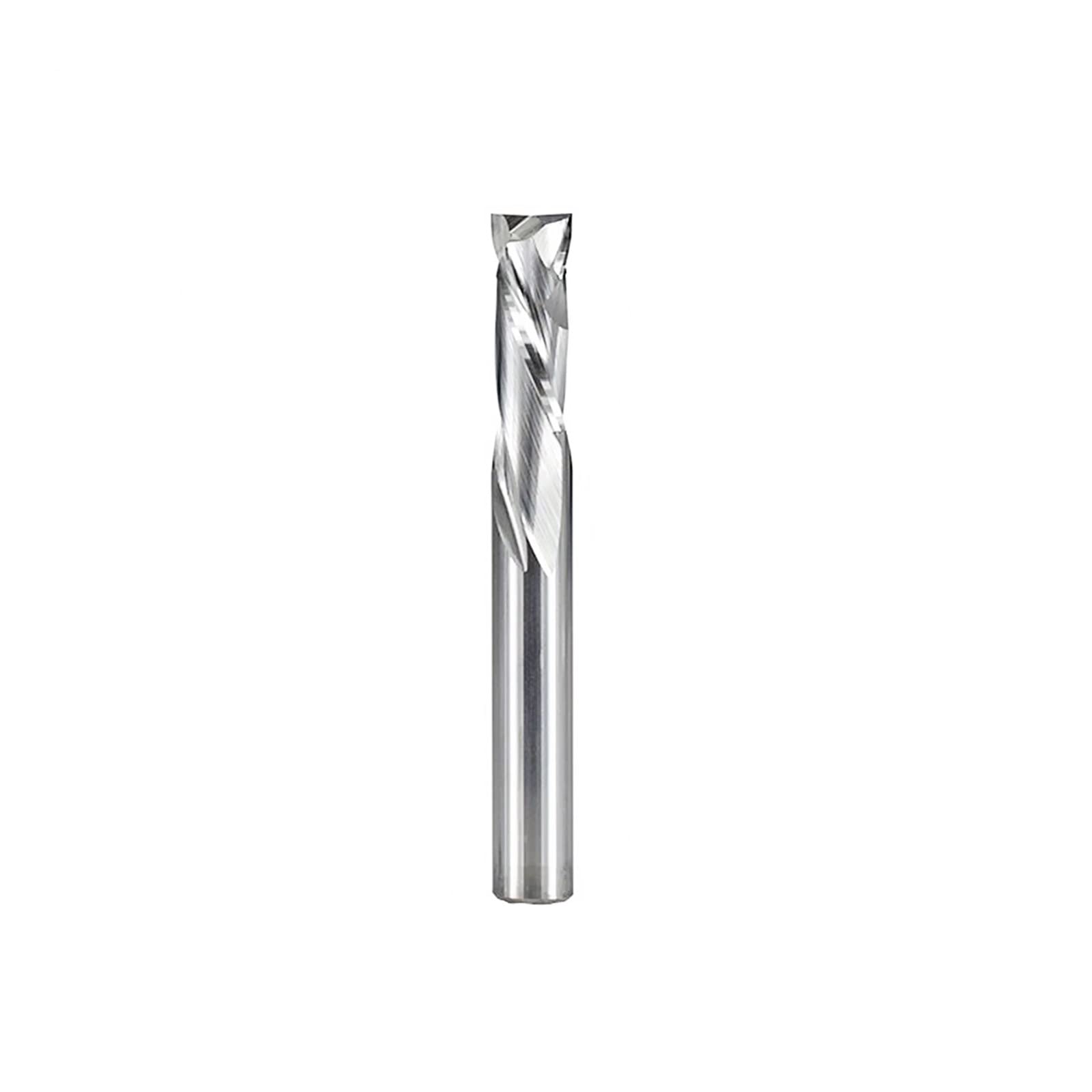 Wiertła spiralne frezowanie pionowe cięcie 3,175/4/5/6/8/10 mm, trzpień CNC, frez z węglików spiekanych dwa flety do rzeźbienia w drewnie