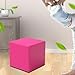 QSTDGVPW Yoga Block Home Seat Cube Stool Exercise Brick for Pilates Balance Training Body Building, Pink