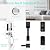 CINOP WiFi Front Door Lock with Handle Set, App Control, Smart Locks for Front Door Touchscreen keypad, Keyless Entry Door Lock Fingerprint Deadbolt, Auto Lock (Black)