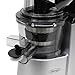 Omega Wide Mouth Juicer Compact Vertical Cold Press Vegetable and Fruit Juice Extractor with 3-Inch Hopper 2-Speed Slow Juicing with Space Saving Design, 120-Watts, Black
