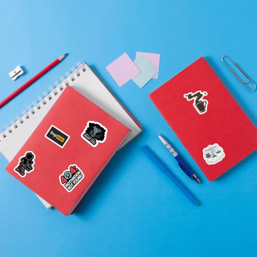 Image of Coding & Programmer Sticker Pack of 50 - Waterproof Vinyl Tech Stickers for Laptop, Water Bottle, Notebook, PC, Keyboard, Journal & Gaming Setup | Developer, Hacker, Python & Coding Theme Decals