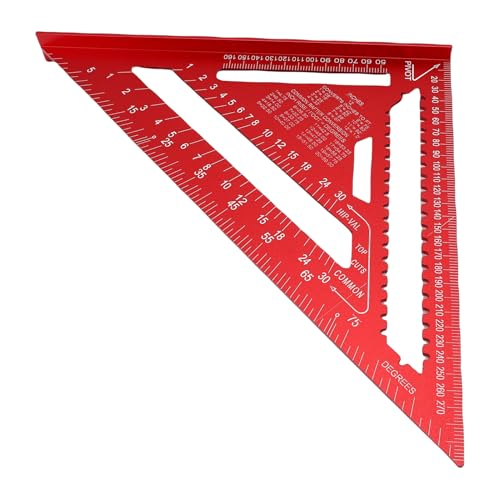 Escuadra de ángulo para carpintería de aluminio de 12 pulgadas miniatura 2