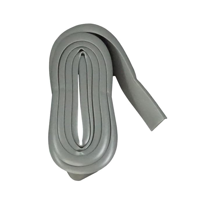 WRS Grey Vinyl Storm Door Sweep - 9/16