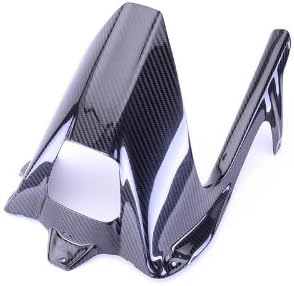 Bestem Carbon Fiber Rear Hugger Mudguard with Chain Guard in Twill Weave for 2009-2017 BMW S1000RR / 2014-2017 S1000R