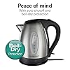 Hamilton Beach Electric Tea Kettle, Water Boiler & Heater, 1.7 Liter, Cordless Serving, 1500 Watts for Fast Boiling, Auto-Shutoff and Boil-Dry Protection, Stainless Steel (40880) #2