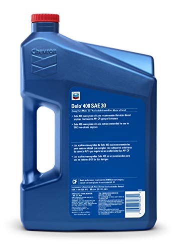 Aceite para motor Delo 400 SAE 15W-30 1 galón miniatura 2