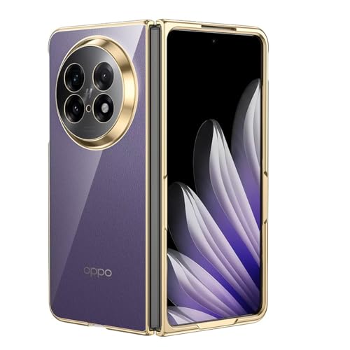 OPPO Find N5�p�P�[�X�A�y�ʁA�����^�A�ϏՌ����A�ϗ������̓����P�[�X (Find N5�p,�S�[���h)