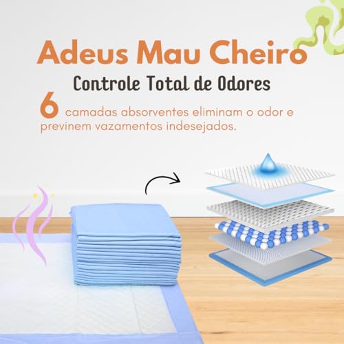 Tapete Higienico para Cachorro Tnt Vmstark Tapete Tnt Para Cachorro (45x60, Unidade, 50)