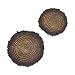 Sizzix 664232 Bigz Die with Texture Fades Embossing Folder Tree Rings Mini by Tim Holtz, Multicolor